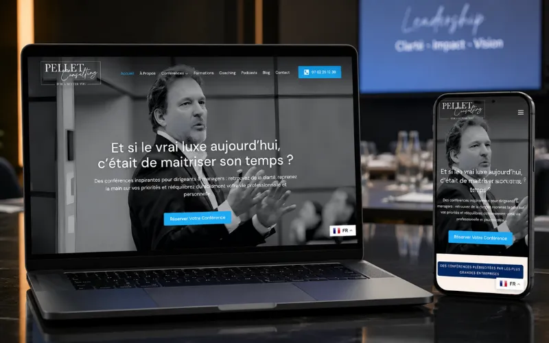 Site web de Laurent Pellet, conférencier et consultant