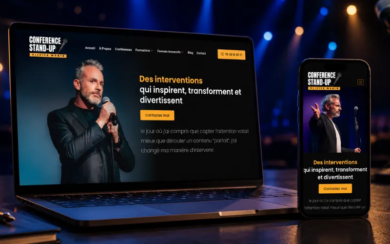 Site web d’Olivier Monin, conférencier et formateur